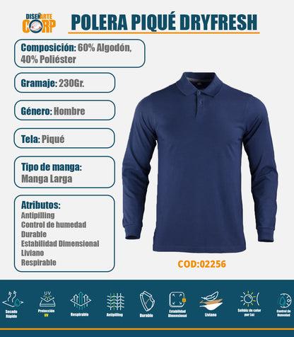 POLERA PIQUÉ DRYFRESH