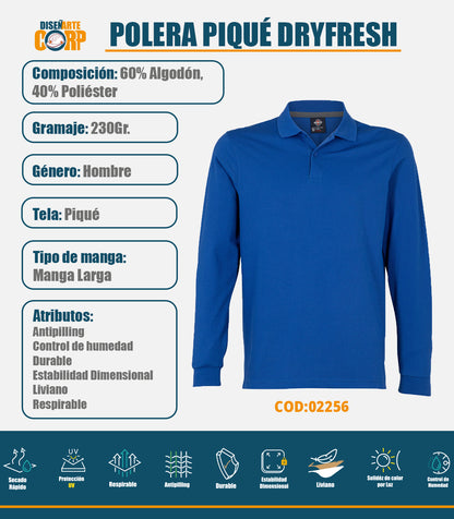 POLERA PIQUÉ DRYFRESH