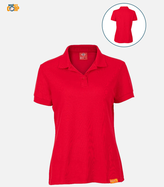 POLERA PIQUÉ MUJER MANGA CORTA PREMIUM