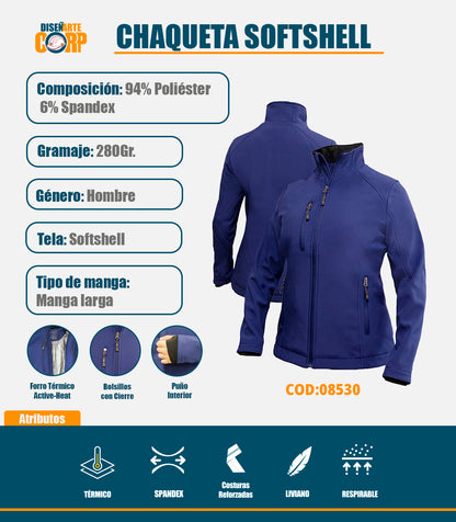 CHAQUETA SOFTSHELL MUJER