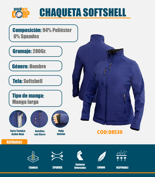 CHAQUETA SOFTSHELL MUJER