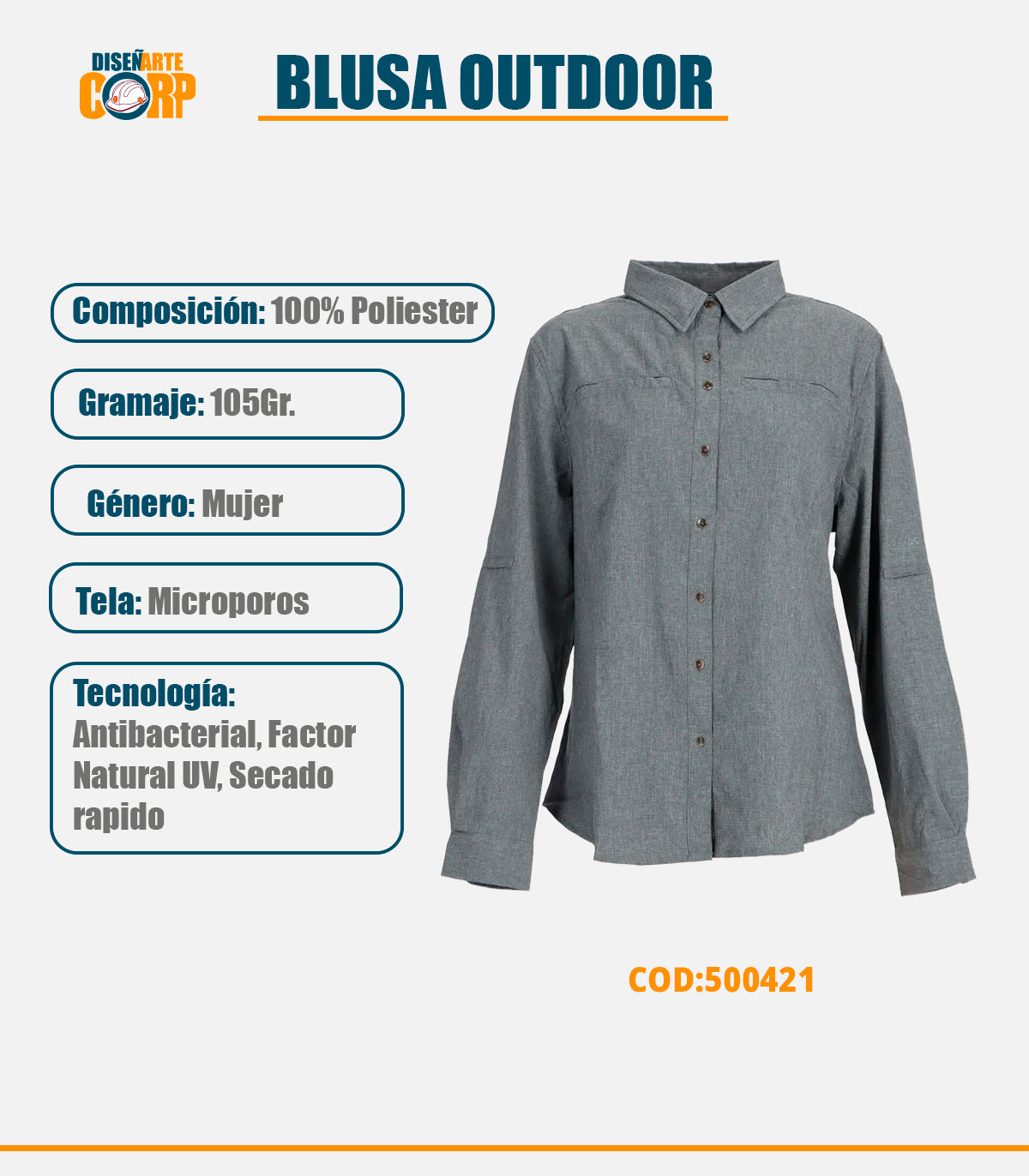 BLUSA OUTDOOR LIGHT