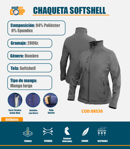 CHAQUETA SOFTSHELL MUJER