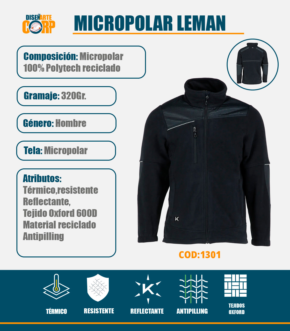 CHAQUETA LEMAN HOMBRE