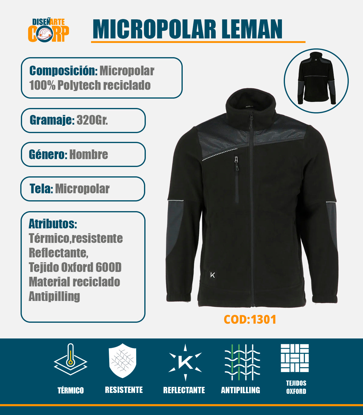 CHAQUETA LEMAN HOMBRE