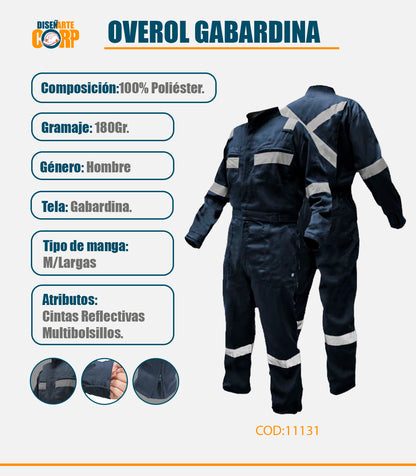 OVEROL GABARDINA
