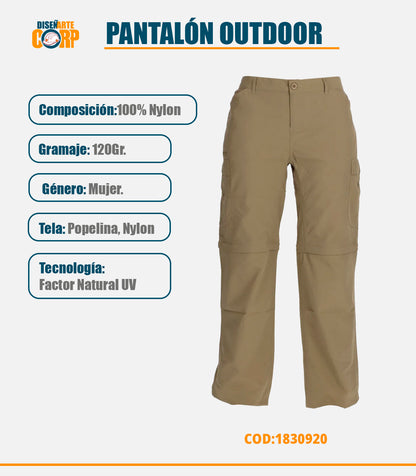 PANTALÓN OUTDOOR MUJER