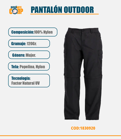PANTALÓN OUTDOOR MUJER