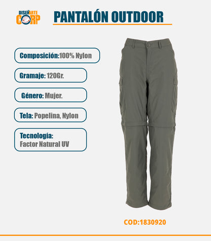 PANTALÓN OUTDOOR MUJER