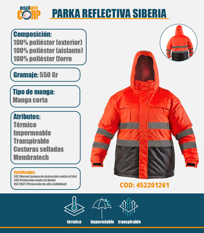 PARKA REFLECTIVA SIBERIA
