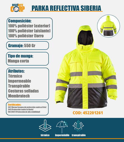 PARKA REFLECTIVA SIBERIA