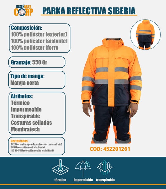 PARKA REFLECTIVA SIBERIA