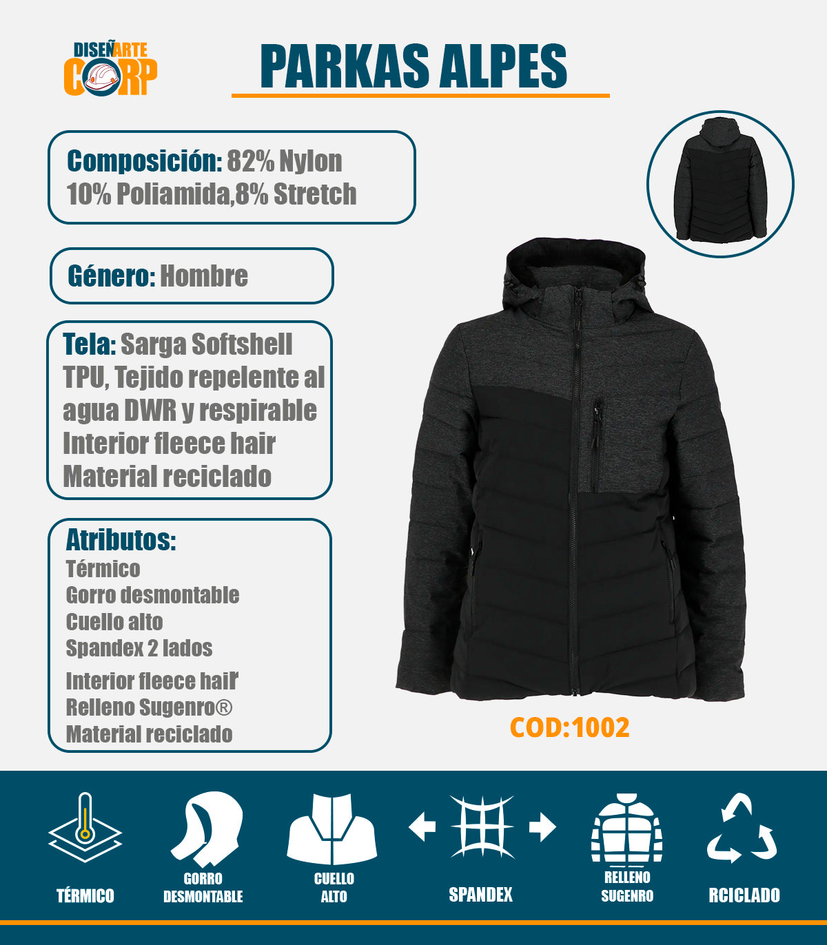 PARKA ALPES MUJER