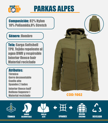 PARKA ALPES MUJER