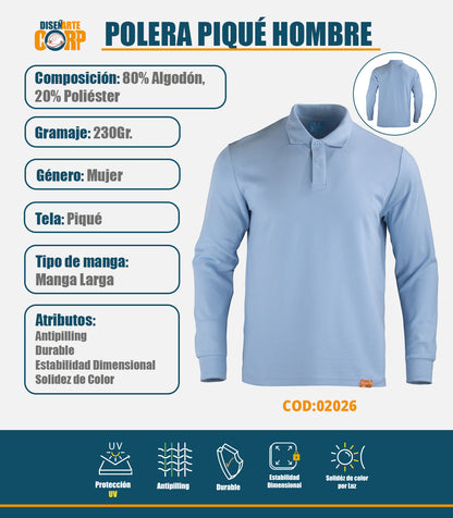 POLERA PIQUÉ HOMBRE