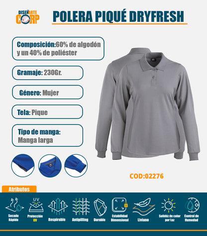 POLERA PIQUÉ DRYFRESH