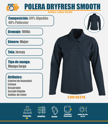 POLERA DRYFRESH SMOOTH