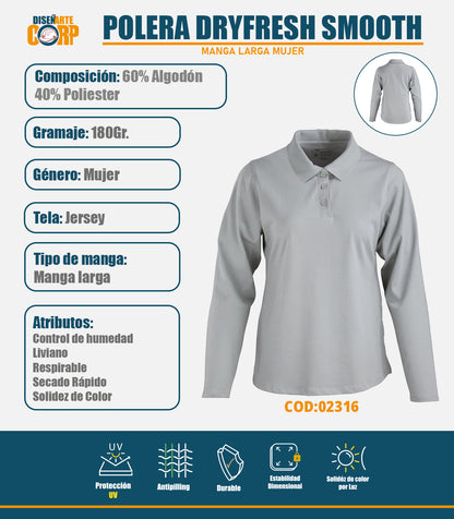 POLERA DRYFRESH SMOOTH
