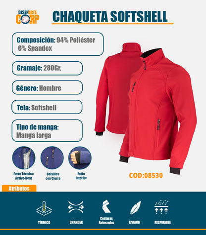 CHAQUETA SOFTSHELL MUJER